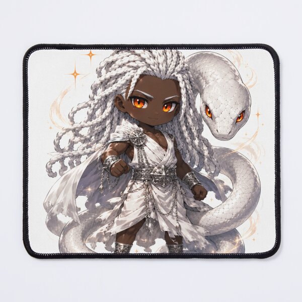 Item preview, King Chibi with White Snake designed and sold by Yomikiru.