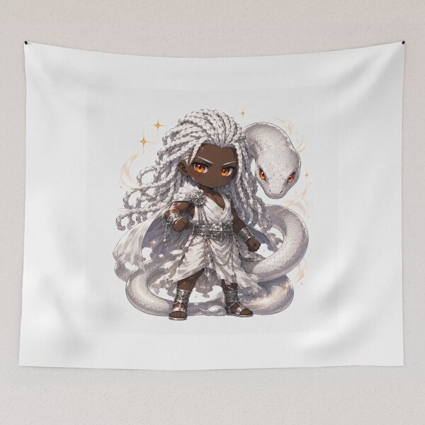 Item preview, King Chibi with White Snake designed and sold by Yomikiru.