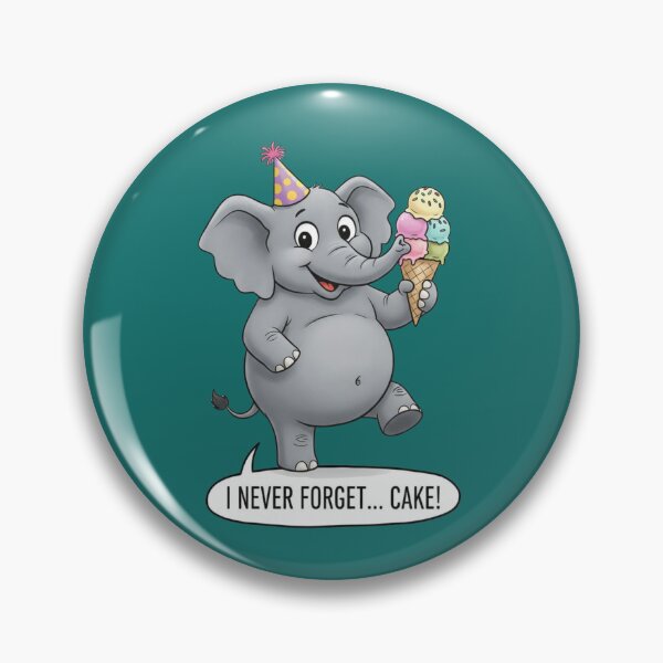 Item preview, Cute and Funny Elephant designed and sold by Mattigiov.