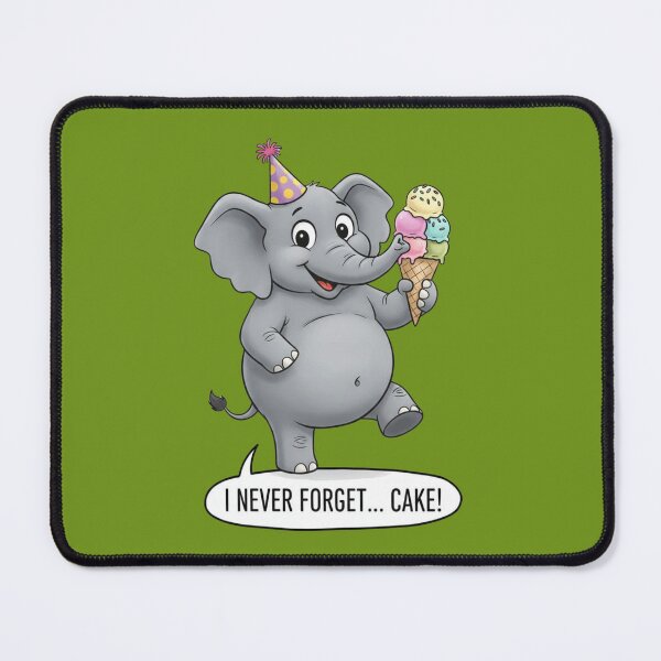 Item preview, Cute and Funny Elephant designed and sold by Mattigiov.