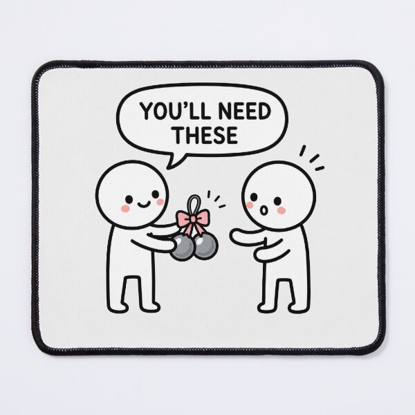 Item preview, You'll Need These Funny Sticker designed and sold by MonkiFlipp.