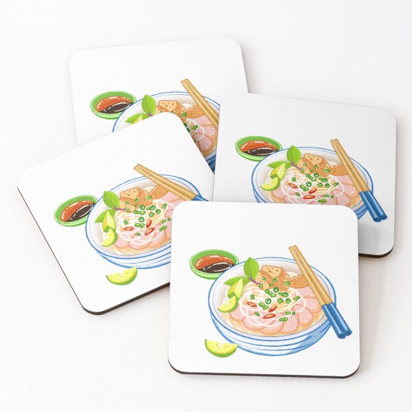 Item preview, Authentic Vietnamese Beef Pho Bowl  Sticker designed and sold by PippiThePickle.