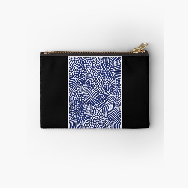 Item preview, Yayoi Kusama Life is Complex Poster 1998 - Blue White Dots Wall Art Print, Tokyo Abstract Decor designed and sold by ArleenCostums.