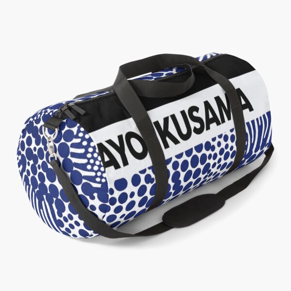 Item preview, Yayoi Kusama Life is Complex Poster 1998 - Blue White Dots Wall Art Print, Tokyo Abstract Decor designed and sold by ArleenCostums.