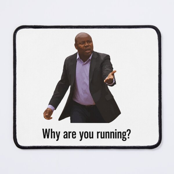 Item preview, Why Are You Running Meme designed and sold by Bakes Designs.