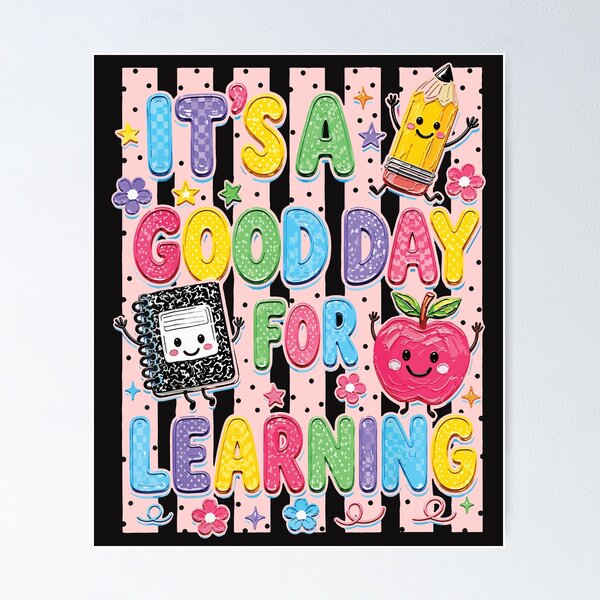 Item preview, It's A Good Day For Learning Cute Back To School Teacher Design designed and sold by kiralynstration.