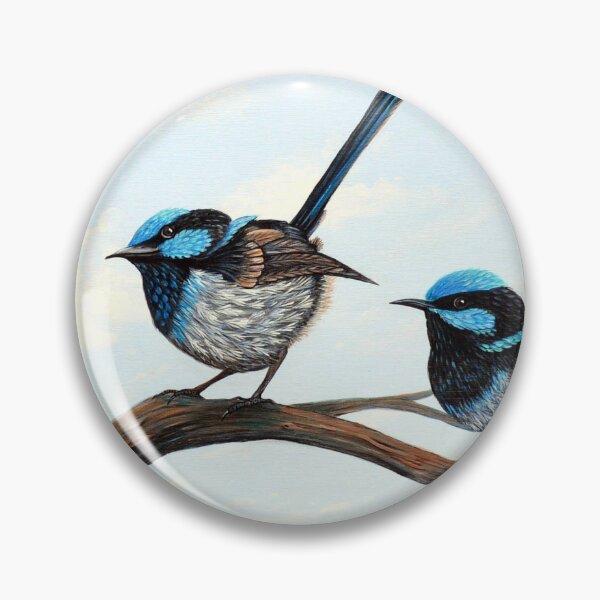 Item preview, Fairy Wrens - The Blues Brothers designed and sold by Linda Callaghan.