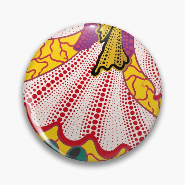 Item preview, Yayoi Kusama Dress Poster - Polka Dot Fashion Wall Art Print, Yellow Background Decor designed and sold by Susanspy007.