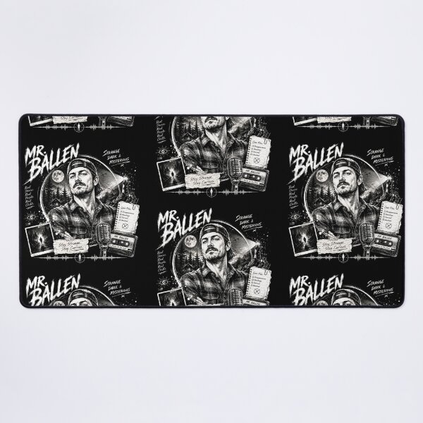 Item preview, Mr Ballen Strange Dark Mysterious Podcast Art designed and sold by Abidel.