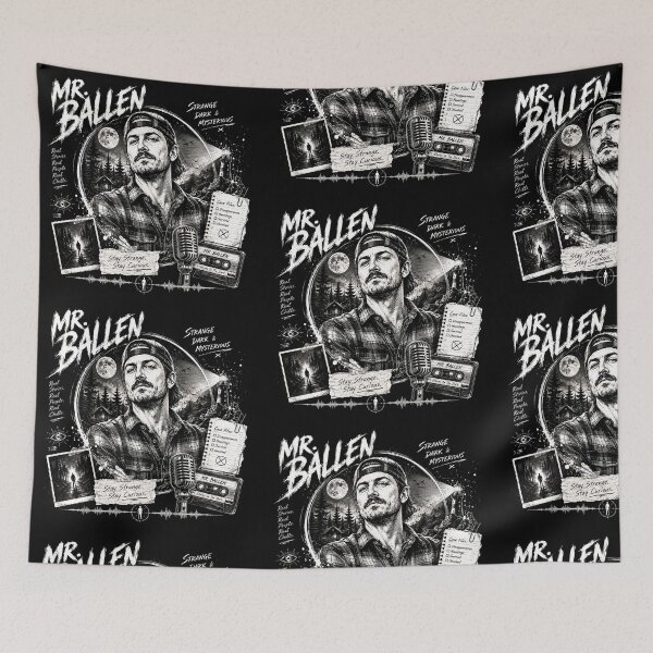 Item preview, Mr Ballen Strange Dark Mysterious Podcast Art designed and sold by Abidel.