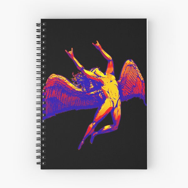Item preview, Led Zeppelin Fallen Angel Icarus Neon Heatmap designed and sold by AnimeSto.