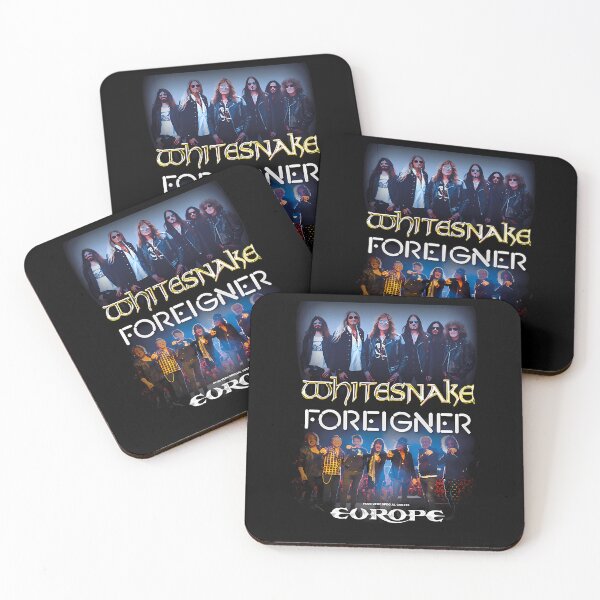 Item preview, Whitesnake Foreigner Europe World designed and sold by AnimeSto.