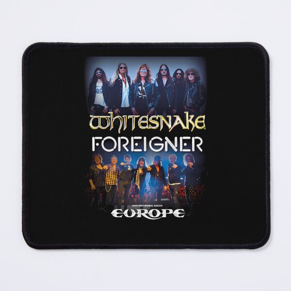 Item preview, Whitesnake Foreigner Europe World designed and sold by AnimeSto.