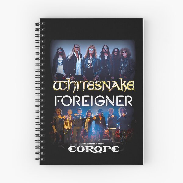 Item preview, Whitesnake Foreigner Europe World designed and sold by AnimeSto.