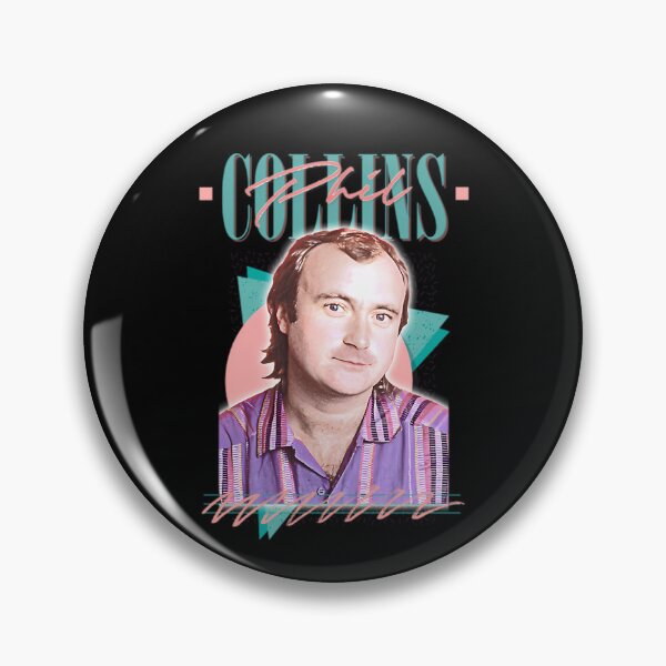 Artikelvorschau, Phil Collins Porträt Geometrische entworfen und verkauft von AnimeSto.