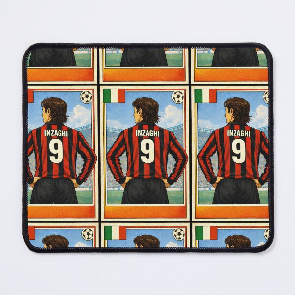 Item preview, Superpippo - Retro Inzaghi AC Milan shirt. designed and sold by Tony Panini Retro.