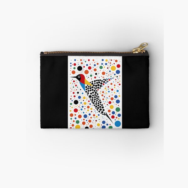 Item preview, Yayoi Kusama Bird with Dots Poster 1998 - Colorful Polka Dot Bird Wall Art Print, Tokyo Art Decor designed and sold by ArleenCostums.