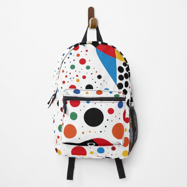 Item preview, Yayoi Kusama Bird with Dots Poster 1998 - Colorful Polka Dot Bird Wall Art Print, Tokyo Art Decor designed and sold by ArleenCostums.