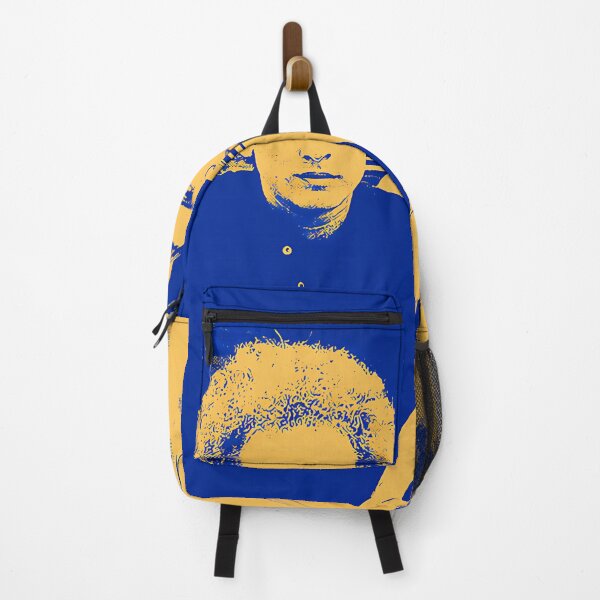 Item preview, CopFolk Musician Duo Portrait In Blue And Gold Poster designed and sold by prsartes.