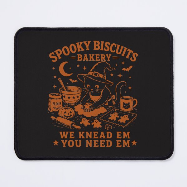 Item preview, Spooky Biscuits Bakery Funny Halloween Baking Cat Ghost Design designed and sold by kiralynstration.