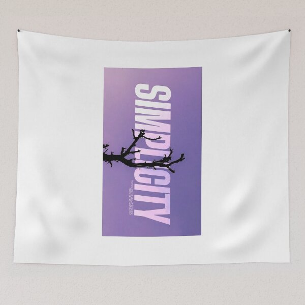 Item preview, Purple Simplicity City Cyberpunk Aesthetic Sticker designed and sold by Stickershutter.