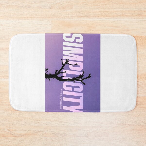 Item preview, Purple Simplicity City Cyberpunk Aesthetic Sticker designed and sold by Stickershutter.