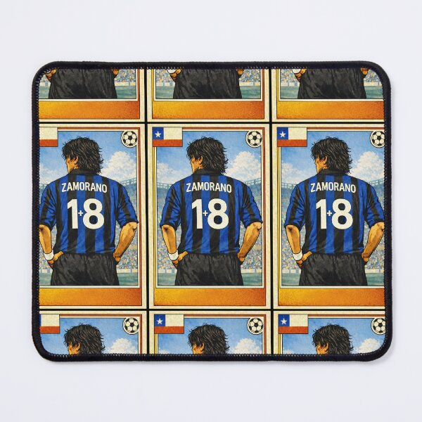 Item preview, Bam Bam - Retro Zamorano Inter Milan shirt. designed and sold by Tony Panini Retro.