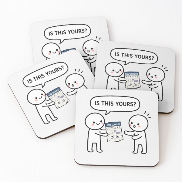 Item preview, Is This Yours Sleep Sticker designed and sold by MonkiFlipp.