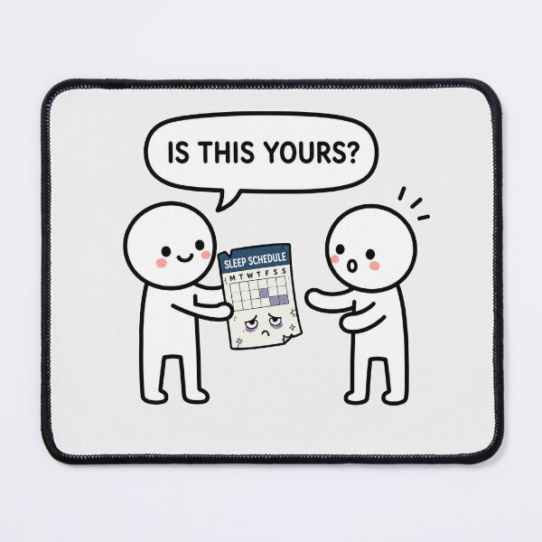 Item preview, Is This Yours Sleep Sticker designed and sold by MonkiFlipp.