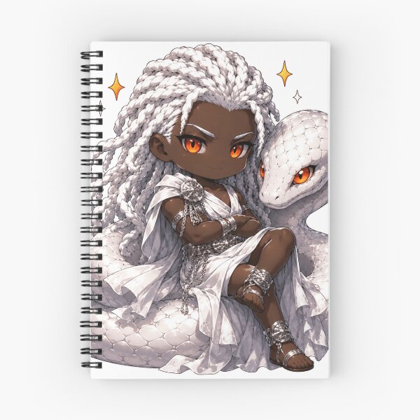 Item preview, Roi Chibi Dahomey avec Serpent blanc designed and sold by Yomikiru.