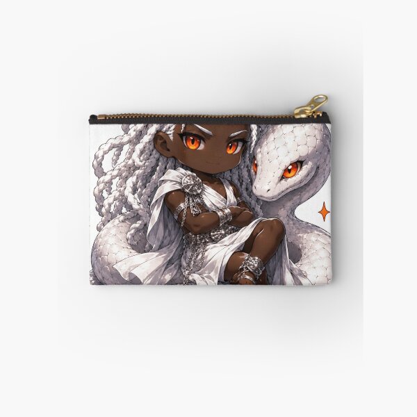 Item preview, Roi Chibi Dahomey avec Serpent blanc designed and sold by Yomikiru.