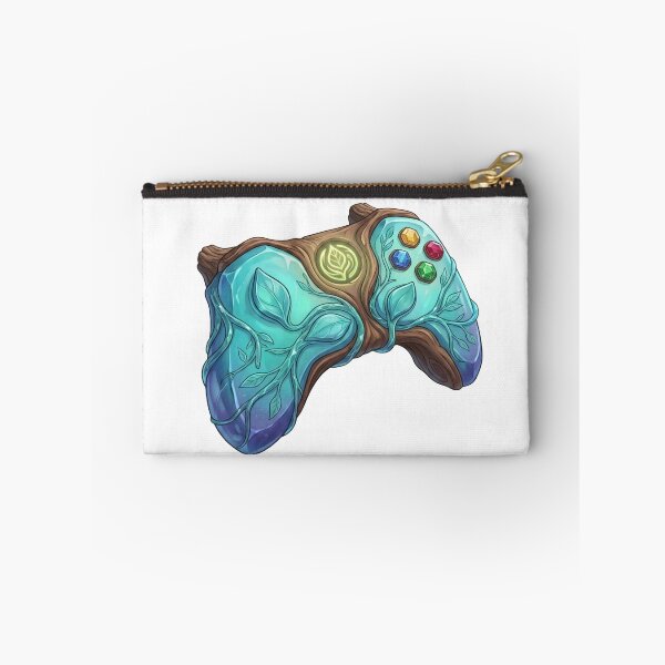 Item preview, Enchanted Nature Crystal Game Controller - Nature Core Gamer designed and sold by Dzblack.