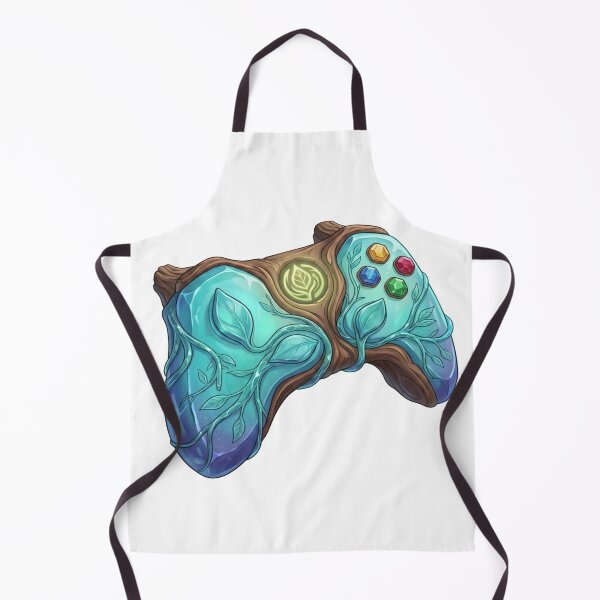 Item preview, Enchanted Nature Crystal Game Controller - Nature Core Gamer designed and sold by Dzblack.