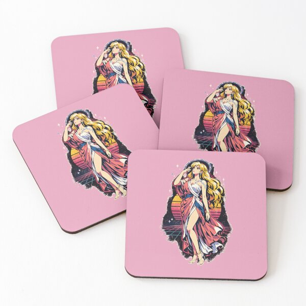Item preview, Neon Retro Anime Aphrodite designed and sold by KungPowUnicorn.