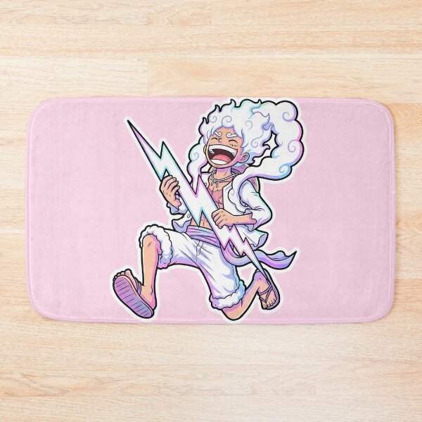 Item preview, Luffy Gear 5 Sun God Nika Lightning Bolt Anime Vector designed and sold by luffy2374.