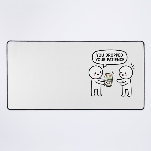 Item preview, You Dropped Your Patience Sticker designed and sold by MonkiFlipp.