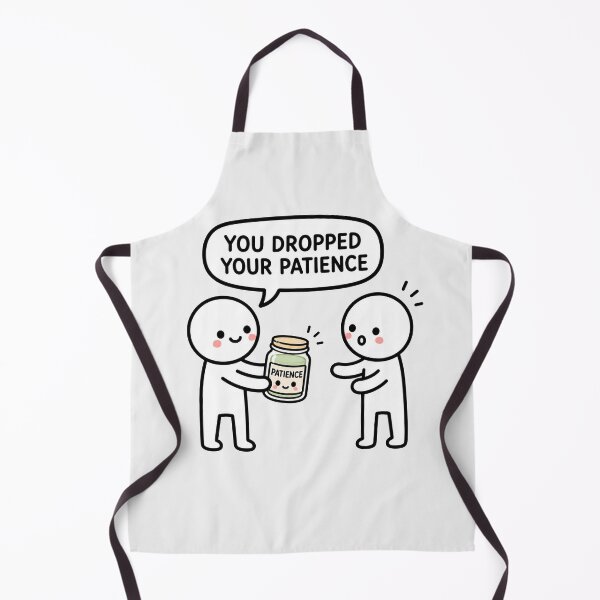 Item preview, You Dropped Your Patience Sticker designed and sold by MonkiFlipp.