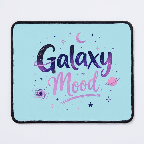 Item preview, Galaxy Mood Cute Cosmic Typography | Kawaii Space Aesthetic | Celestial Stars & Planets Design designed and sold by Sanika arts .