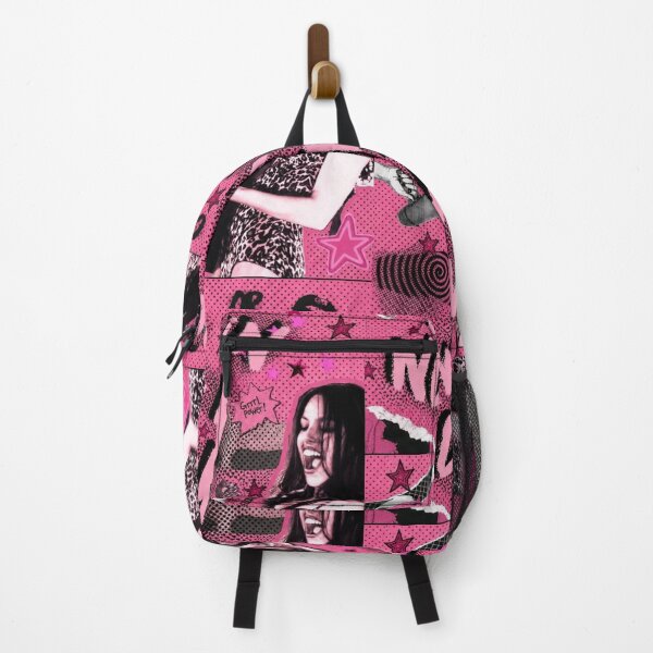 Item preview, Olivia Rodrigo "You're In My Way Now" Pink Punk Aesthetic Collage Wallpaper designed and sold by KryaArts27.