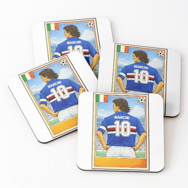 Item preview, Mancio - Retro Mancini Sampdoria shirt. designed and sold by Tony Panini Retro.