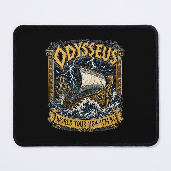 Item preview, Odysseus World Tour, Epic Musical, Greek Mythology, The Odyssey Bookish designed and sold by oddbrick-parade.