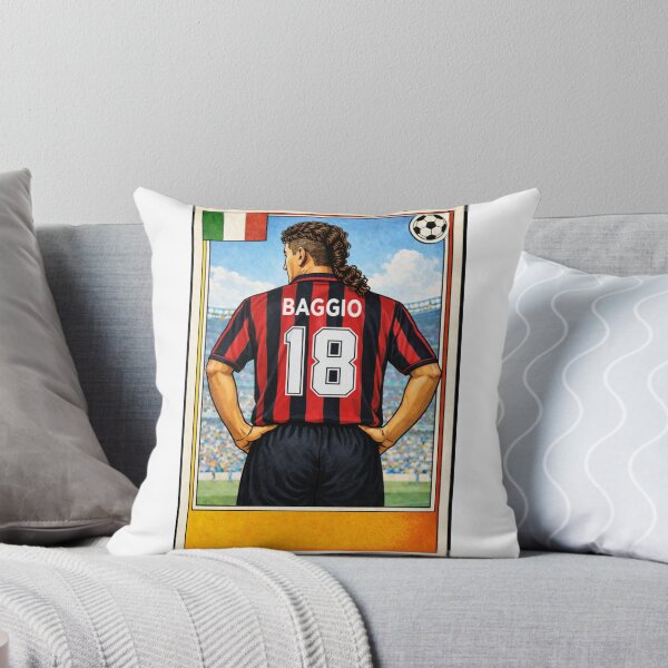 Item preview, Il Divin Codino - Retro Baggio AC Milan shirt. designed and sold by Tony Panini Retro.