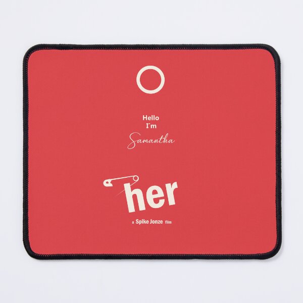 Item preview, Her (2013) Minimalist Movie Poster | Samantha AI Design designed and sold by MORKINO POSTERS.