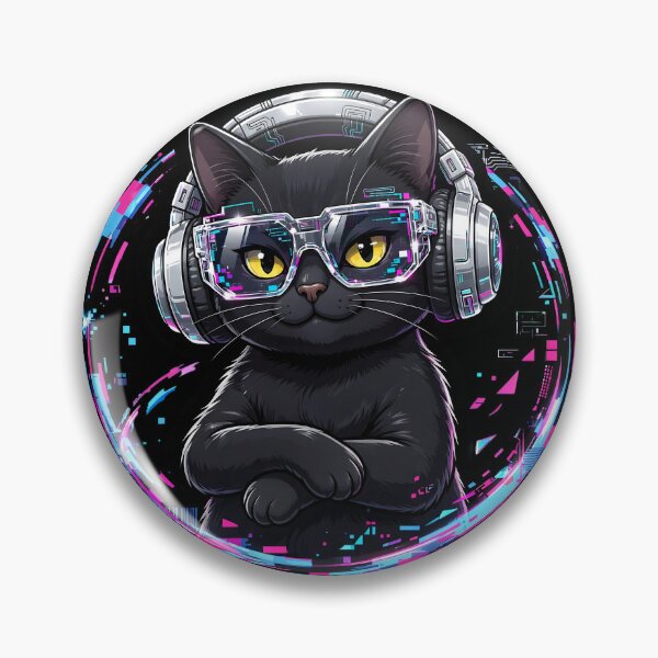 Item preview, Cyber Cat designed and sold by MMateka.