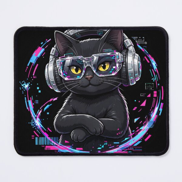 Item preview, Cyber Cat designed and sold by MMateka.