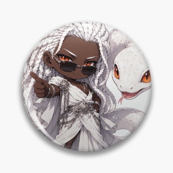 Item preview, King Chibi with White Snake designed and sold by Yomikiru.