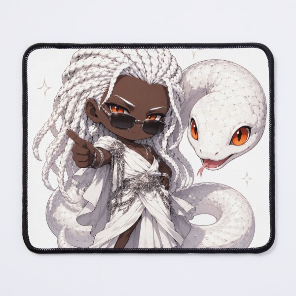 Item preview, King Chibi with White Snake designed and sold by Yomikiru.