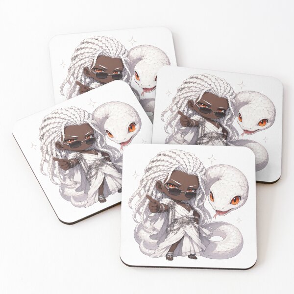 Item preview, King Chibi with White Snake designed and sold by Yomikiru.
