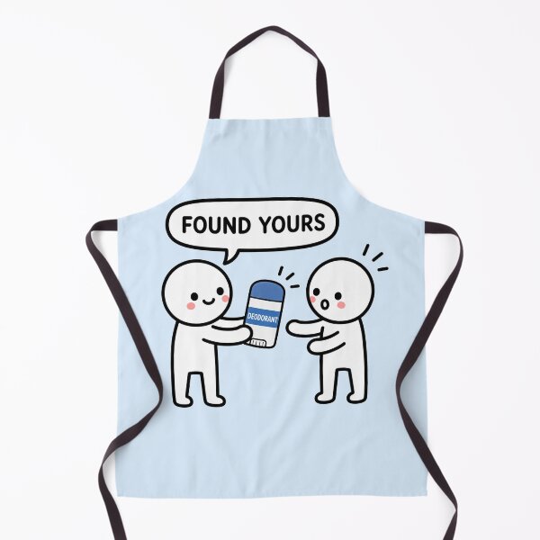 Item preview, Found Yours Deodorant Funny Sticker designed and sold by MonkiFlipp.