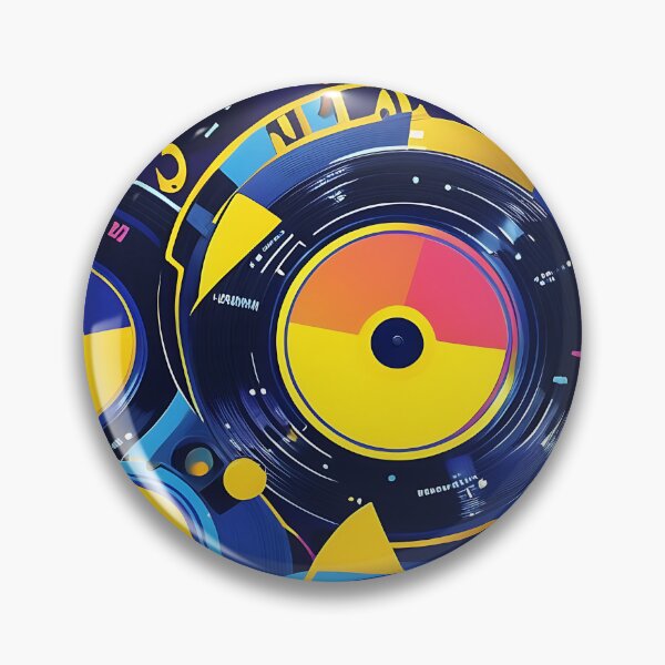 Item preview, Retro Vinyl Record Pattern - House Music Rave designed and sold by  ZenRave Designs.